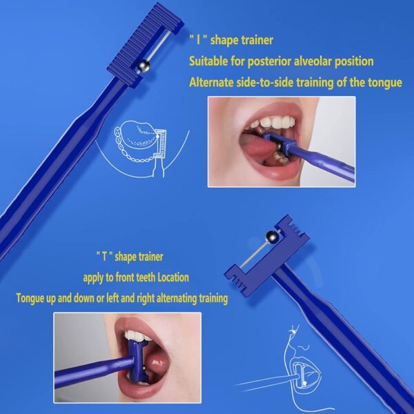 LJTT 3Pcs Kids Tongue Tip Lateralization