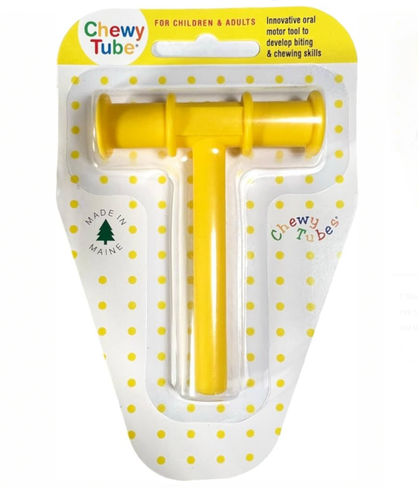 12(1) T Shaped Chewy Tube (Yellow) Made in USA