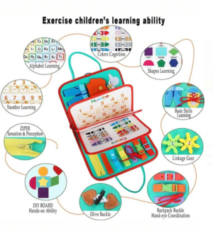 All In One Fine Motor Life Skills Busy Book