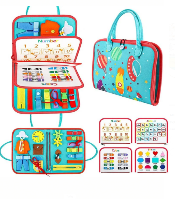 23(2) All In One Fine Motor Life Skills Busy Book