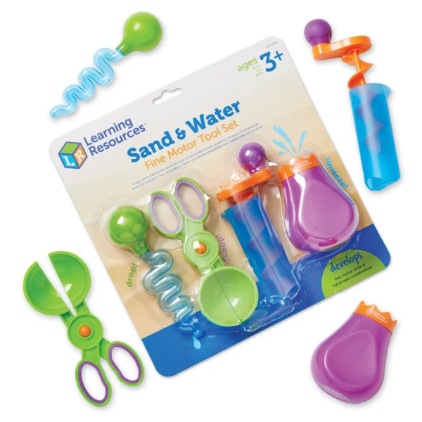 Sand & Water Fine Motor Tool Set Learning Resources Sand & Water Fine Motor Tool Set