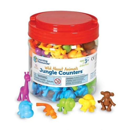 Learning Resources Wild About Animals Counters