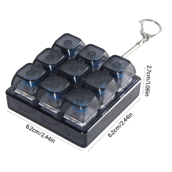 9-KEY Mechanical keyboard Fidget Toy